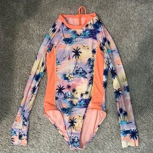 Girls One piece swimsuit, size 12